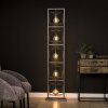 OSMATE Floor Lamp silver, 5-light sources