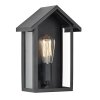 KS Verlichting CASA Outdoor Wall Light black, 1-light source