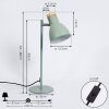 CHATSWORTH Table lamp green, 1-light source