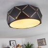 SHOUVER Ceiling Light black, white, 3-light sources