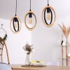 KINTORE Pendant Light black, 3-light sources