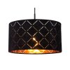 Pendant Light Globo SUNNA black, 1-light source
