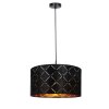 Pendant Light Globo SUNNA black, 1-light source