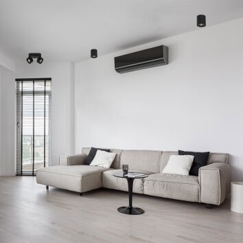 Steinhauer FEZ Ceiling Light LED black, 1-light source