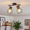 KOLER Ceiling Light black, 2-light sources