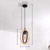 KINTORE Pendant Light black, 1-light source