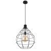 Globo EDWIN Pendant Light black, 1-light source