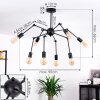 CONGAL Ceiling Light black, 8-light sources