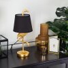 JANINE Table lamp gold, 1-light source
