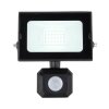 Globo HELGA garden spotlight LED black, 1-light source, Motion sensor