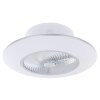 Globo KELLO ceiling fan LED white, 1-light source
