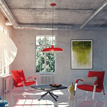 Steinhauer KRISIP Pendant Light white, 1-light source