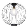 Globo ROZA Pendant Light black, 1-light source