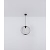 Globo ROZA Pendant Light black, 1-light source
