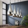 MISSIROLA Pendant Light silver, 4-light sources