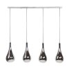MISSIROLA Pendant Light silver, 4-light sources