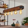 YUMA Pendant Light black, 5-light sources