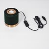 WERUGA Table lamp green, brass, 1-light source