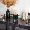 WERUGA Table lamp green, brass, 1-light source