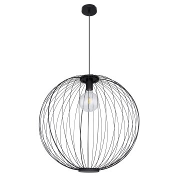 Globo ROZA Pendant Light black, 1-light source