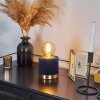 WERUGA Table lamp blue, gold, 1-light source