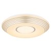 Globo PILLO Ceiling Light LED white, 1-light source, Remote control