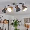 BANJUL Ceiling Light grey, white, 4-light sources