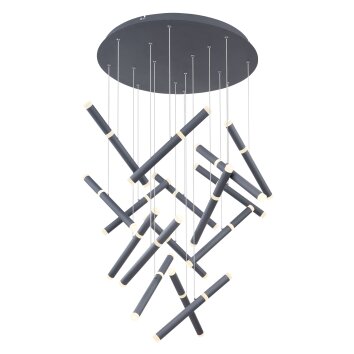 Globo KELSY Pendant Light LED grey, 1-light source