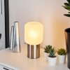 KEPPOCH Table lamp matt nickel, 1-light source