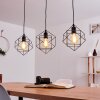 PINGURO Pendant Light black, 3-light sources