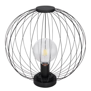 Globo ROZA Table lamp black, 1-light source