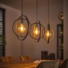 MIRANDOLA Pendant Light black, 3-light sources