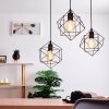 PINGURO Pendant Light black, 3-light sources