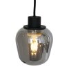 Steinhauer REFLEXION Pendant Light grey, black, 8-light sources