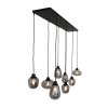 Steinhauer REFLEXION Pendant Light grey, black, 8-light sources