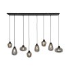 Steinhauer REFLEXION Pendant Light grey, black, 8-light sources