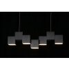 Grossmann ROCKS Ceiling Light LED black, 5-light sources
