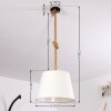 MAKONDO Pendant Light brown, black, 1-light source