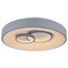 Globo MAVY Ceiling Light LED grey, 1-light source