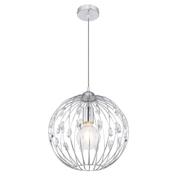 Globo HANAKO Pendant Light chrome, 1-light source