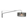 Steinhauer GRAMINEUS Wall Light grey, black, 1-light source