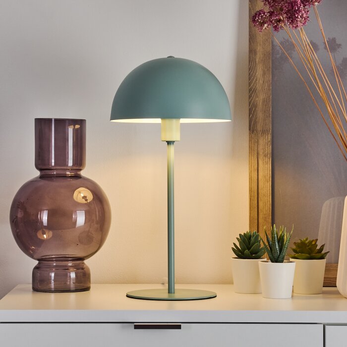 TOM KINGS Table lamp green, white, 1-light source