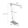 Steinhauer SERENADE Table lamp LED stainless steel, white, 1-light source