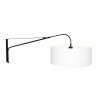 Steinhauer GRAMINEUS Wall Light black, white, 1-light source