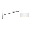 Steinhauer GRAMINEUS Wall Light black, white, 1-light source