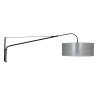 Steinhauer GRAMINEUS Wall Light black, silver, 1-light source