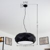SHOUVER Pendant Light black, 3-light sources