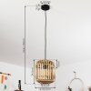 TEHERAN Pendant Light black, 1-light source