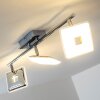Trio Pontius ceiling spotlight LED chrome, 3-light sources