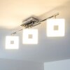 Trio Pontius ceiling spotlight LED chrome, 3-light sources